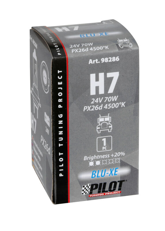 24V Lampada alogena Blu-Xe - H7 - 70W - PX26d - 1 pz - Scatola - immagine 4
