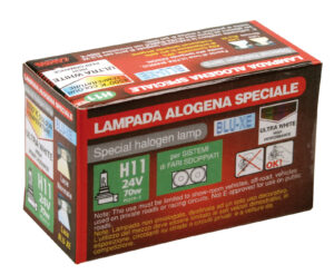 24V Lampada alogena Blu-Xe - H11 - 70W - PGJ19-2 - 1 pz - Scatola - immagine 4