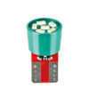 24/30V Led series - 6 Led SMD - (T10) - W2,1x9,5d - 2 pz  - Busta - Verde - Doppia polarità - Resistenza incorporata