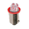 24V Led Series - 4 Led - (T4W) - BA9s - 2 pz  - D/Blister - Rosso