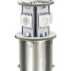 24/28V Led Series - 8 SMD x 3 chips - (P21W) - BA15s - 1 pz  - D/Blister - Arancio - Doppia polarità