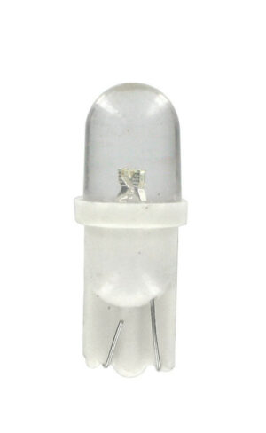 24V Micro lampada 1 Led - (T10) - W2,1x9,5d - 2 pz  - Scatola - Bianco