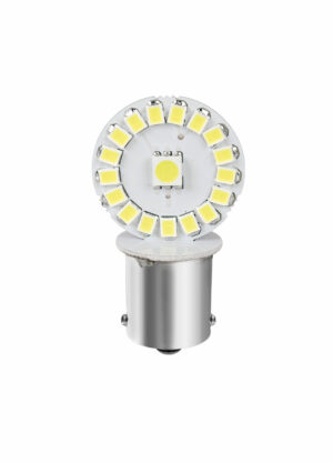 24/28V Led Series - 34 SMD x 3 chips - (P21W) - BA15s - 2 pz  - D/Blister - Bianco