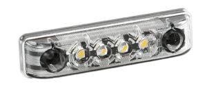 Luce ingombro a 4 Led, 9/33V - Bianco