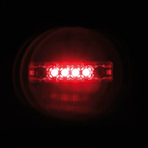 Luce ingombro a 4 Led, 9/33V - Rosso - immagine 3