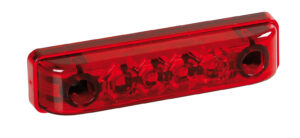 Luce ingombro a 4 Led, 9/33V - Rosso