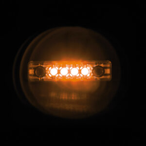 Luce ingombro a 4 Led, 9/33V - Arancio - immagine 3