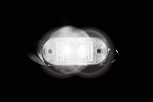 Luce ingombro a 2 Led, 24V - Bianco - immagine 5