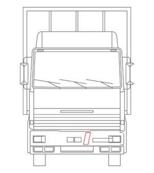 Kit contrassegni adesivi, 2 pz - Trasporto merci conto terzi - immagine 3
