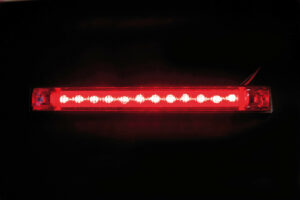 Luce ingombro a 12 Led, 24V - Rosso - immagine 5