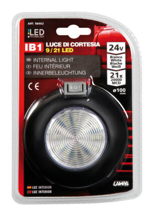 Luce di cortesia a 9/21 Led - Bianco - immagine 5
