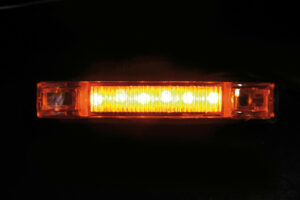 Luce decorativa a 6 Led, 24V - Arancio - immagine 2