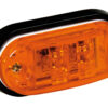 Luce decorativa a 2 Led, 24V - Arancio