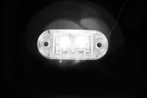 Luce decorativa a 2 Led, 24V - Bianco - immagine 2
