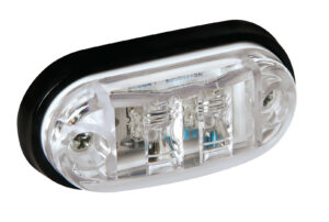 Luce decorativa a 2 Led, 24V - Bianco