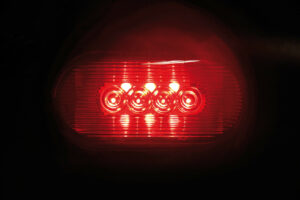 Luce decorativa a 10 Led, 24V - Rosso - immagine 3