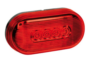 Luce decorativa a 10 Led, 24V - Rosso