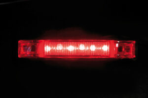 Luce decorativa a 6 Led, 24V - Rosso - immagine 4