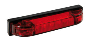 Luce decorativa a 6 Led, 24V - Rosso