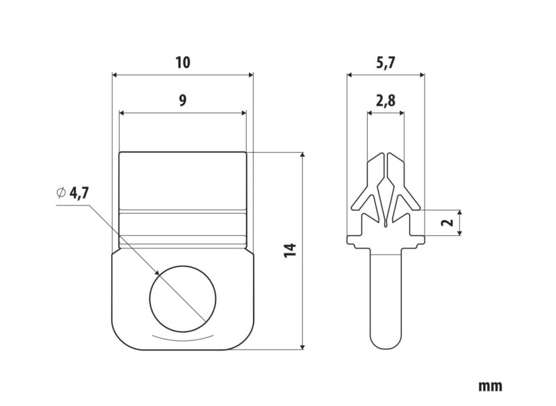 Scorrevoli per binari - G-1 - 25 pz - immagine 2