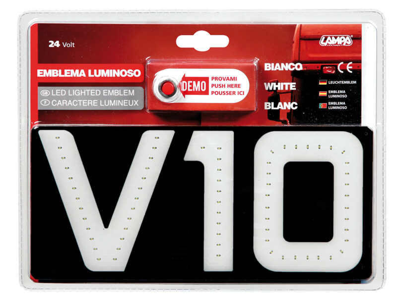 Emblema luminoso, 24V - V10 - immagine 2