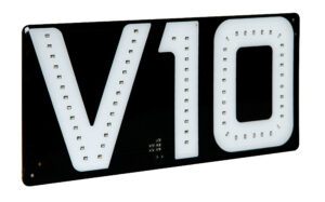 Emblema luminoso, 24V - V10