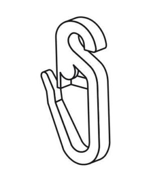 Ganci per tende - G-4 - 25 pz - immagine 3