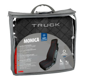 Monica, coprisedile in microfibra per camion - Antracite - immagine 3
