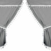 Premiere, set tende in microfibra per camion - Grigio