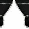 Premiere, set tende in microfibra per camion - Nero