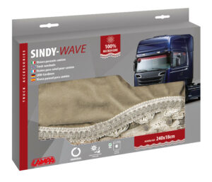 Sindy, fascia parasole in microfibra per camion - Beige - immagine 2