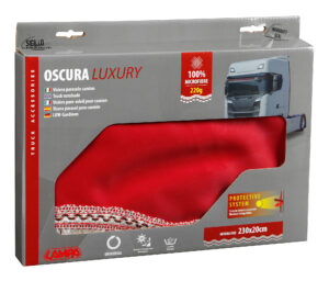 Oscura, fascia parasole per camion - Rosso - immagine 2
