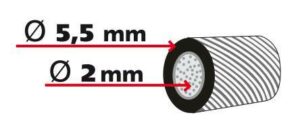 Cavo Tir con capicorda - 24 m - immagine 5