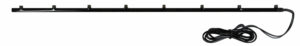 Spell-It Led, binario adesivo, 24V - Nero - 50 cm - 9 connettori