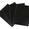 Set 4 pezze adesive per teloni camion - Nero