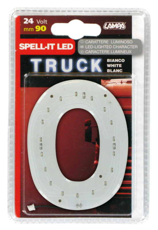 Spell-It Led, 90 mm, 24V - Bianco - O