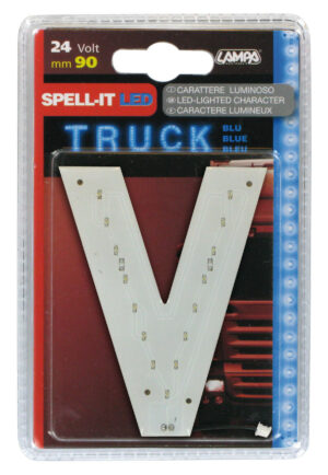 Spell-It Led, 90 mm, 24V - Blu - V