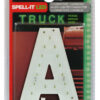 Spell-It Led, 90 mm, 24V - Verde - A