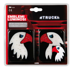 Spell-It Led coppia emblemi, 24V - Aquila - immagine 2