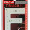 Spell-It Led, 90 mm, 24V - Rosso - F