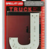 Spell-It Led, 90 mm, 24V - Rosso - J