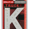 Spell-It Led, 90 mm, 24V - Rosso - K
