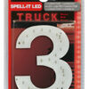 Spell-It Led, 90 mm, 24V - Rosso - 3