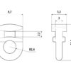 Scorrevoli per binari - G-8 - 25 pz