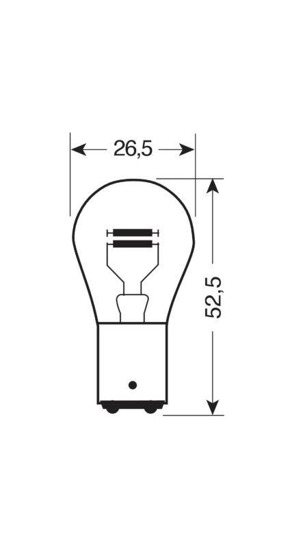 24V Truckstar Pro - P21/5W - 21/5W - BAY15d - 1 pz - Sfuso - immagine 2