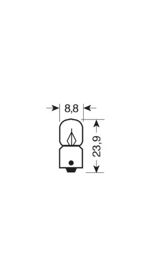 24V Original Line - 2W - BA9s - 1 pz  - Sfuso - immagine 2