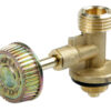 Rubinetto per bombola, uscita W20x1/14” sinistro maschio, attacco M16x1.5 maschio