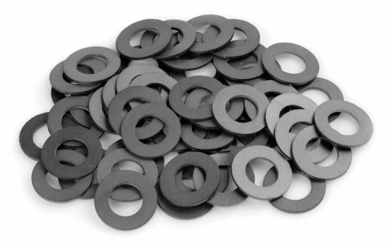 Set 50 pezzi guarnizione in gomma, Ø 14x26x1.5 mm