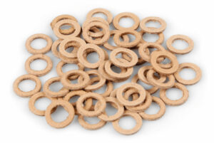 Set 50 pezzi guarnizione in salpa, Ø 10.5x17x2 mm