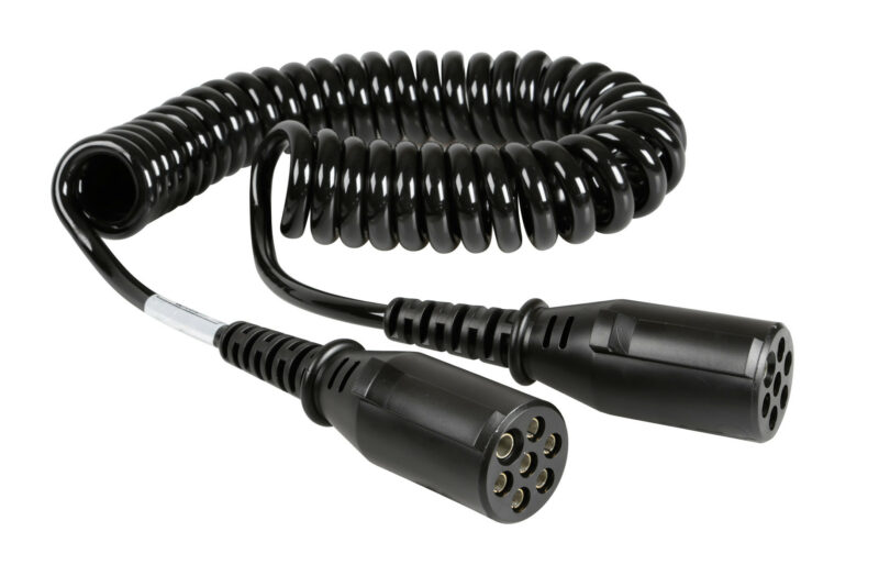 Cavo a spirale ISO 1185 24N, 7 poli